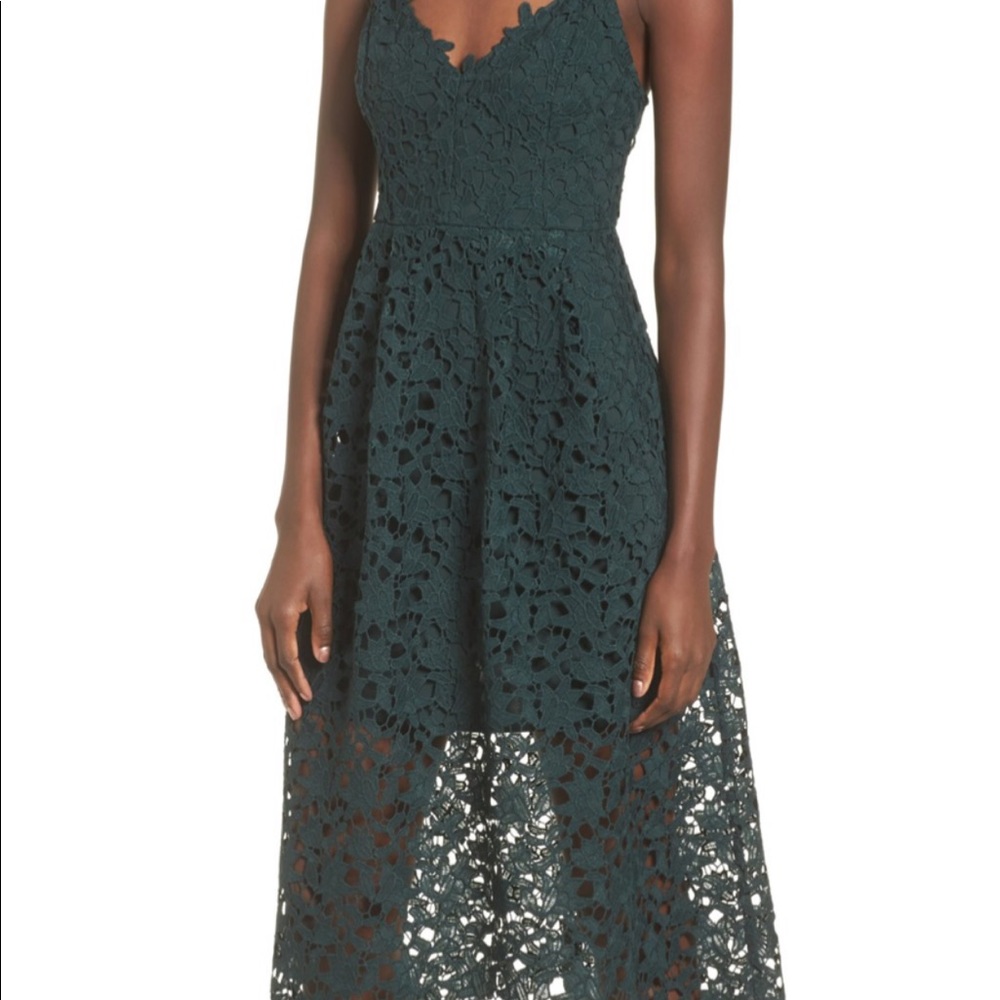 ASTR the label Lace Midi Dress